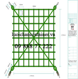 Webbing Sling Container Net